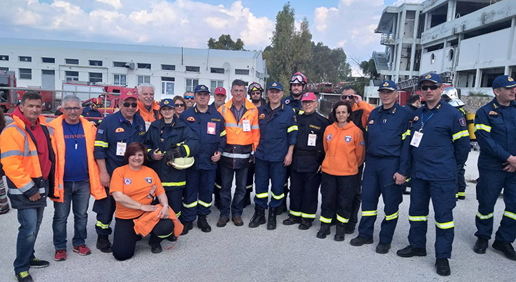 άσκηση αντιμετώπισης σεισμού