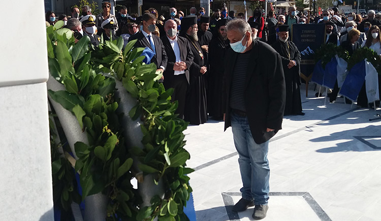 Κατάθεση στεφάνου